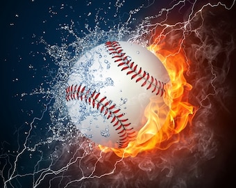 Baseball Sports Backdrop, Background "Softeez" Wrinkle Free Material-Not Vinyl SFTSP57