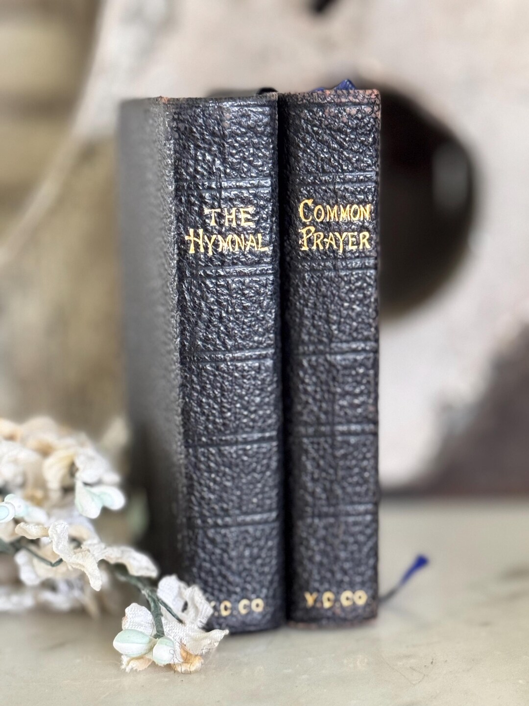 Antique Common Prayer Book / the Hymnal / 2 Books / Small / Bible ...