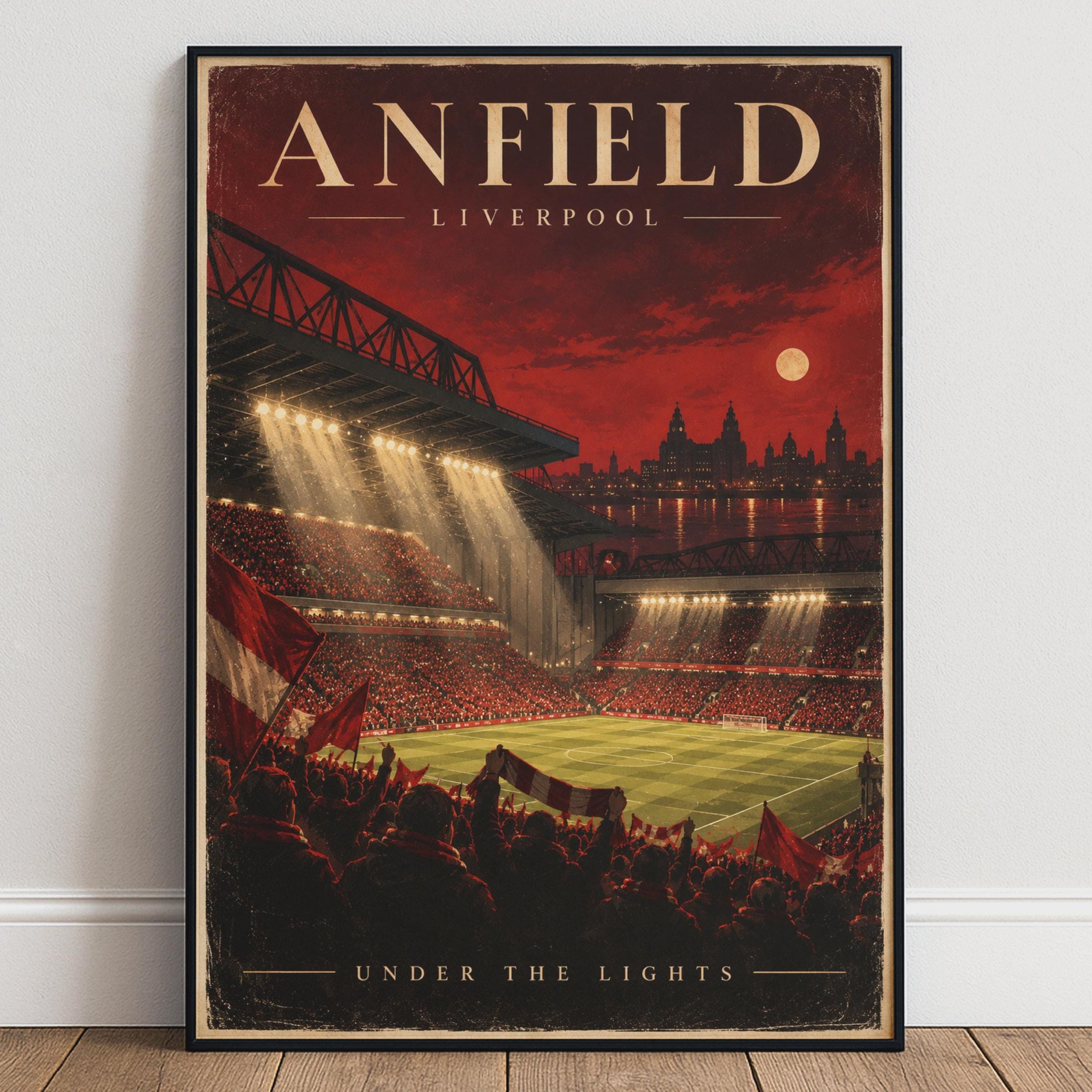 Liverpool Fc Night Lights - Etsy