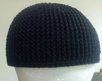 This listing is for the pattern for the beanie called "blackened ribs".