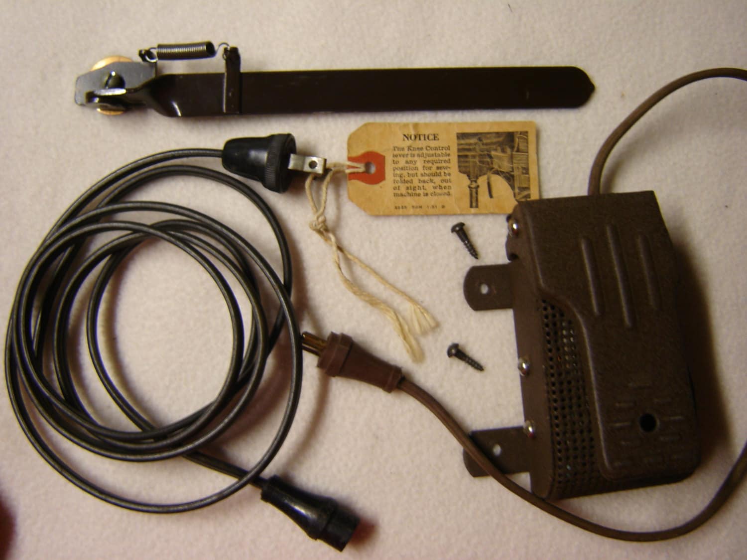 Wards Rotary Sewing Machine Model 30 Power Cord & Foot or Knee Etsy