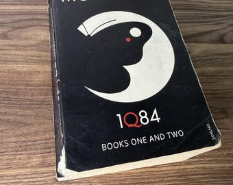 Vintage 1Q84 Books One and Two by Haruki Murakami – Paperback Book