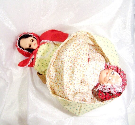 vintage topsy turvy doll