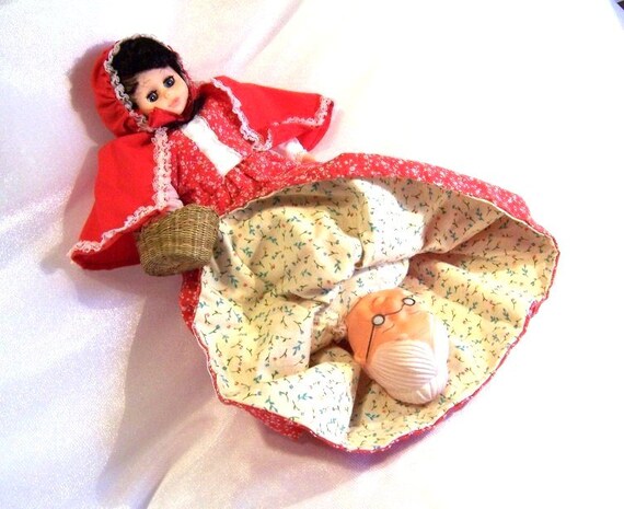vintage topsy turvy doll