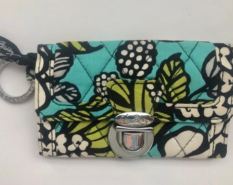 VERA BRADLEY ID Case Island Blooms Vb169