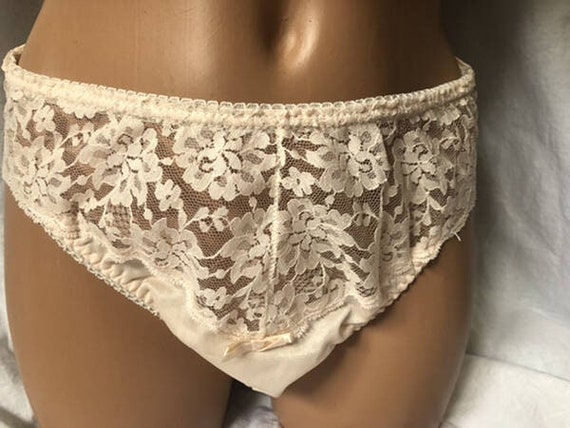 Vintage Size 18-20+ Directoire Knickers Bloomers Panties Cotton