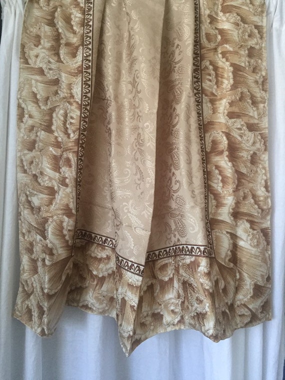 Jeannene Booher for Maggy London SILK SCARF vintag