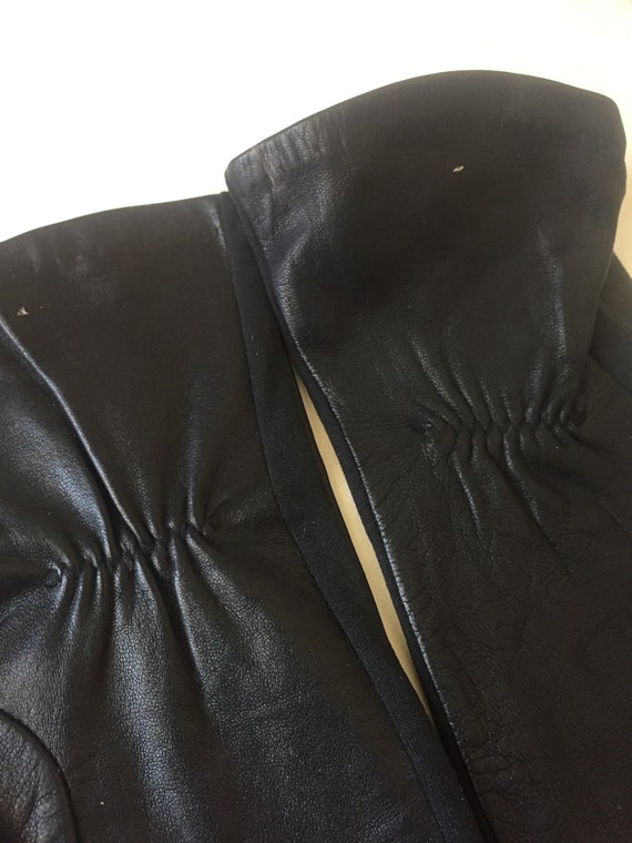 vintage VAN RAALTE flex-fit GLOVES women's black … - image 3