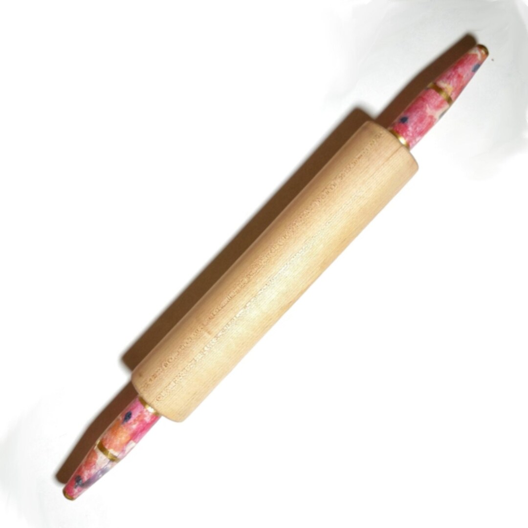Decoupaged Vintage Rolling Pin Etsy