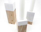 Wood Candleholders Scandinavian Home Decor Modern Home Decorations