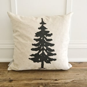Fir Tree Pillow Cover (Design 1)