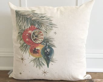 Mid Mod Ornaments Pillow Cover (Design 2)