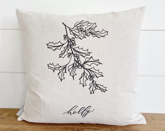 Holly  Pillow Cover