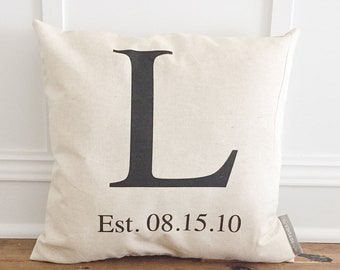 Poszewka na poduszkę z monogramem