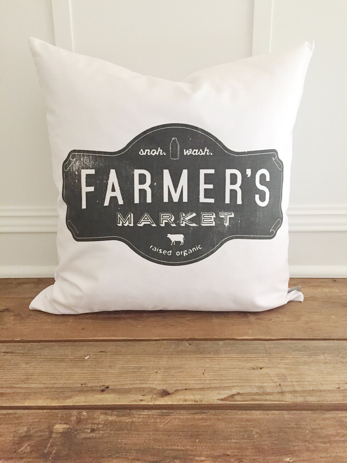 Farmer's Market Pillow Cover Etsy