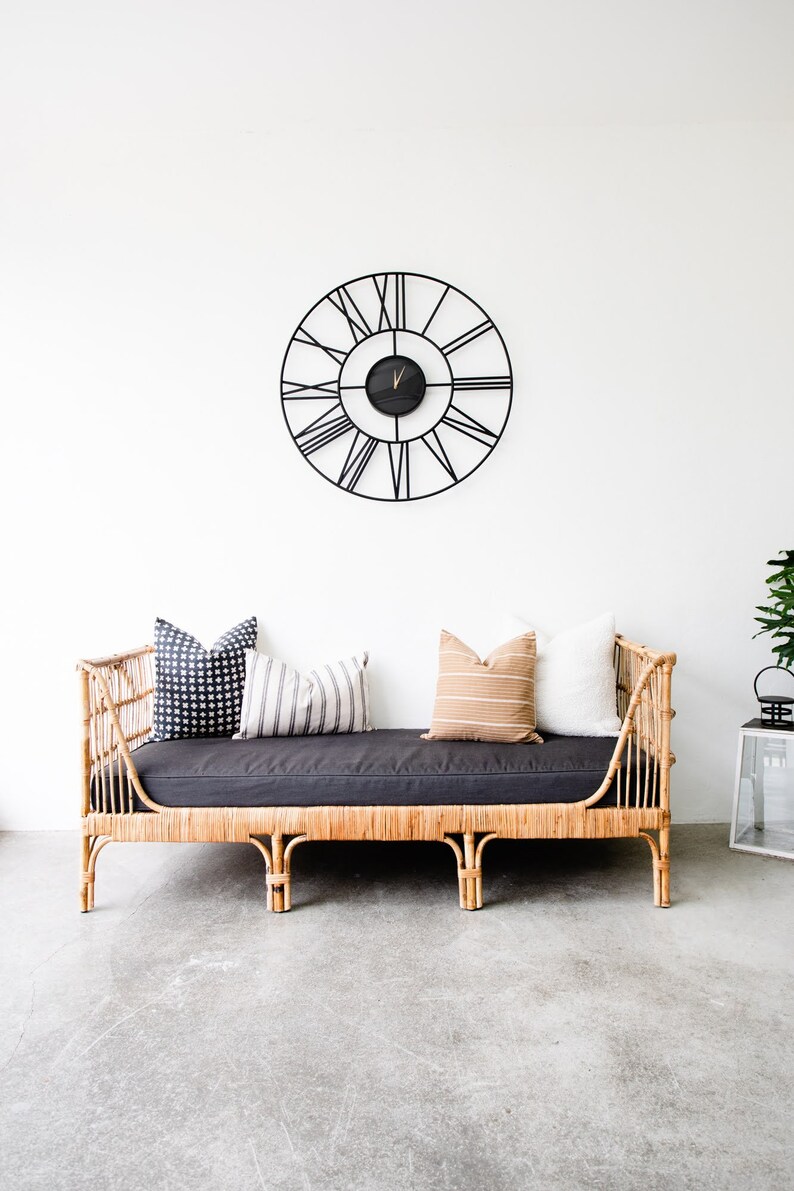 ADMIRAL Navy & Ivory Pillow Cover Neutral Pillow Navy Etsy