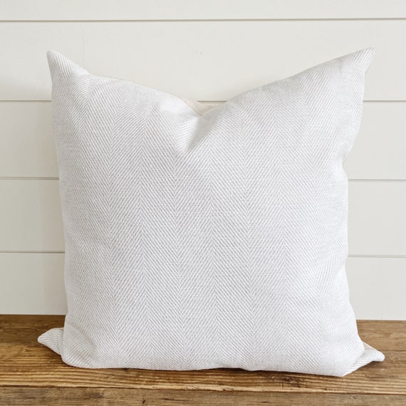 herringbone pillow cover