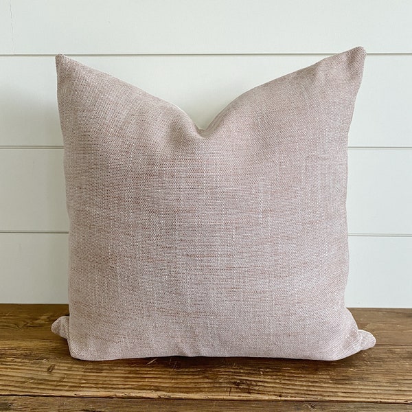 Blush Pink Pillow Etsy