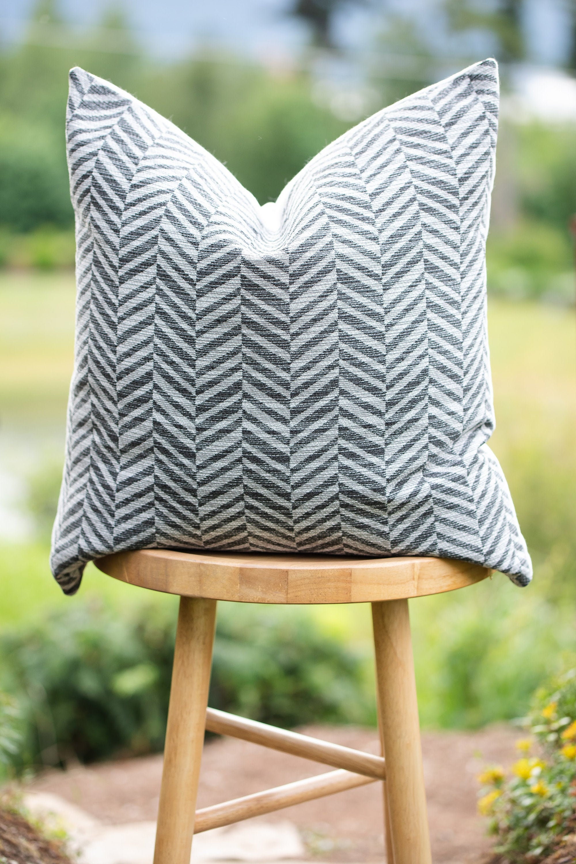 Sunbrella Outdoor Lumbar Pillow Etsy