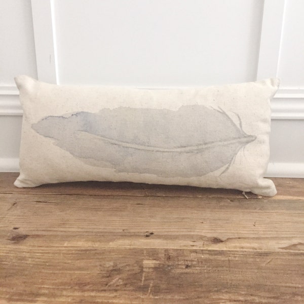 Feather Pillow Etsy