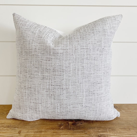 Grey top outdoor pillows