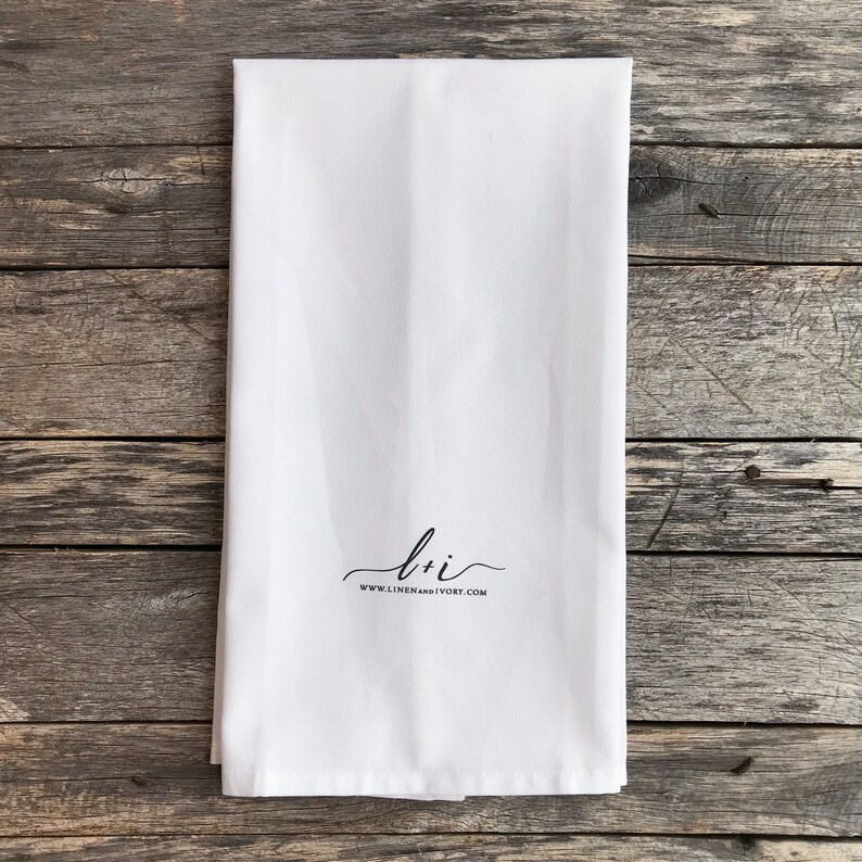 Hydrangea Botanical Tea Towel