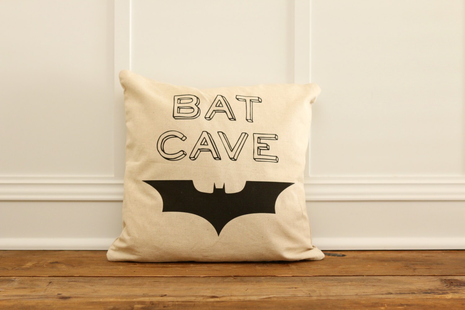Vintage Batman Pillow Cover Etsy