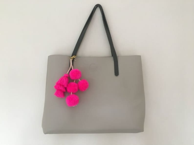 Sac Boho Tassel Charm Keyring Pompons Porte-Cl/és Sacs /à Main Pendentif Purse Accessoires Porte-Cl/és Color/és Pour Les Filles De Femmes