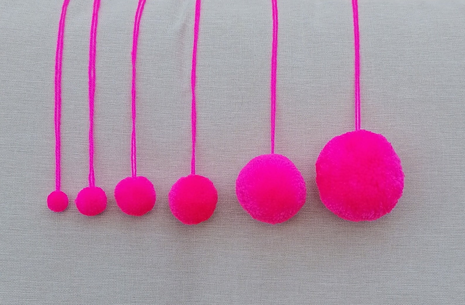 Fluffy Yarn Pom Poms Pick Your Own Colors 1cm 4cm 80 Etsy