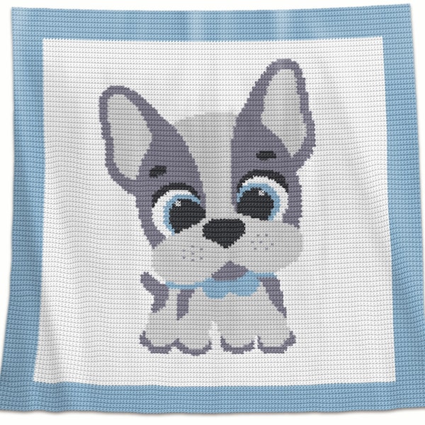 French Bulldog Crochet Pattern Etsy