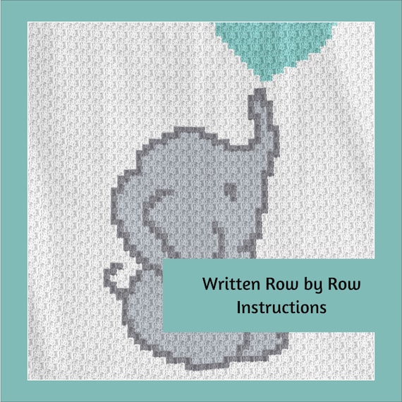 C2c elephant baby blanket pattern hotsell