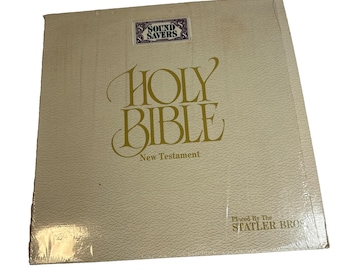 Statler Brothers "La Sacra Bibbia" Nuovo Testamento Vinile Disco Mercury