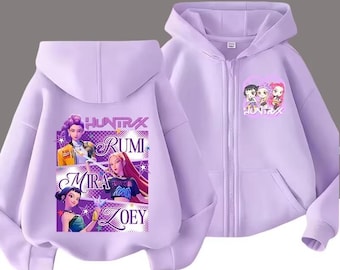 Kids Zip Up Hoodie Funny Sweatshirt Boys Girls Casual Hoodie Children's Gift Cute Kids Clothing