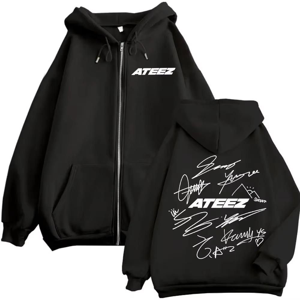 Ateez Zip up Hoodies - Etsy
