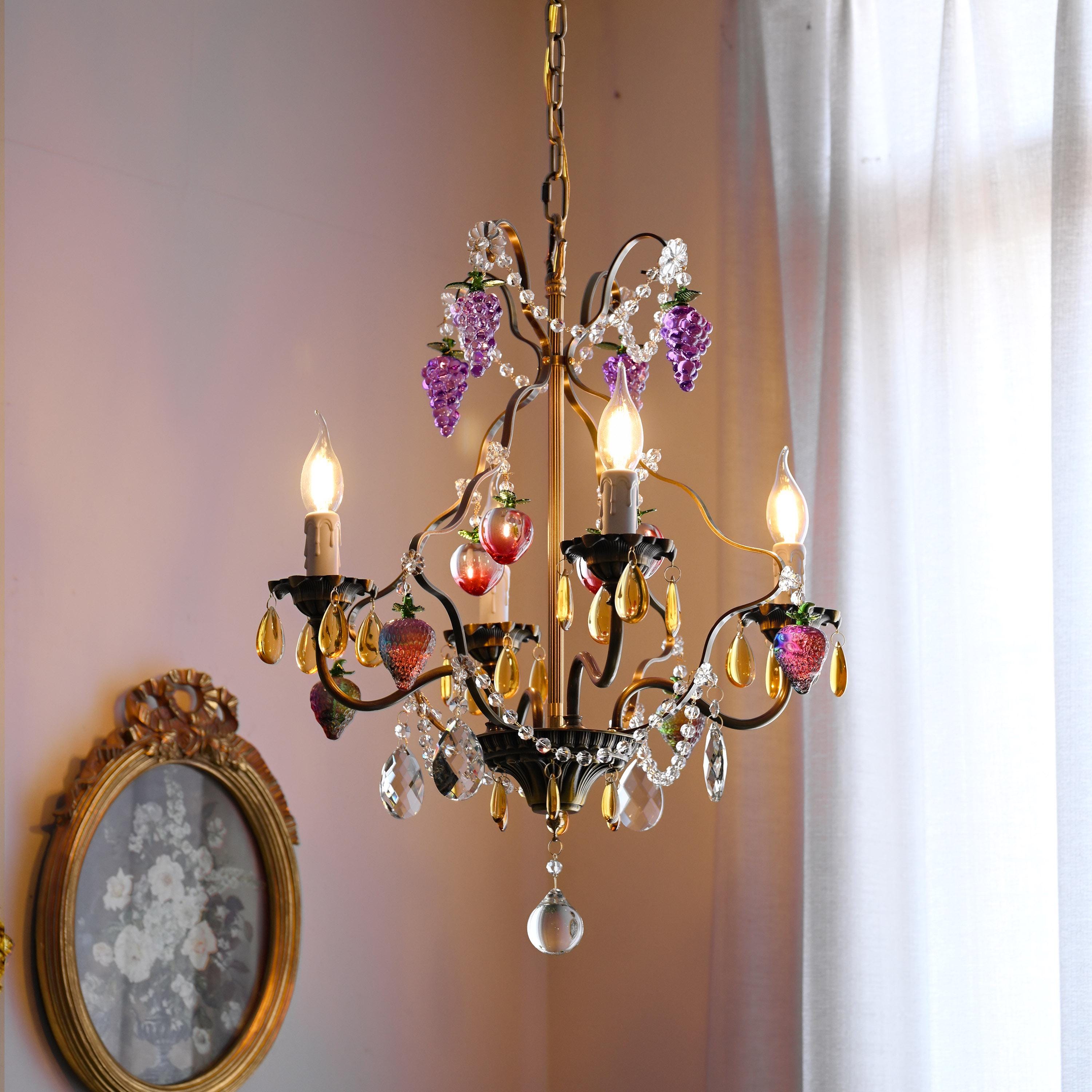 Vintage Grape Pendant Light - Etsy