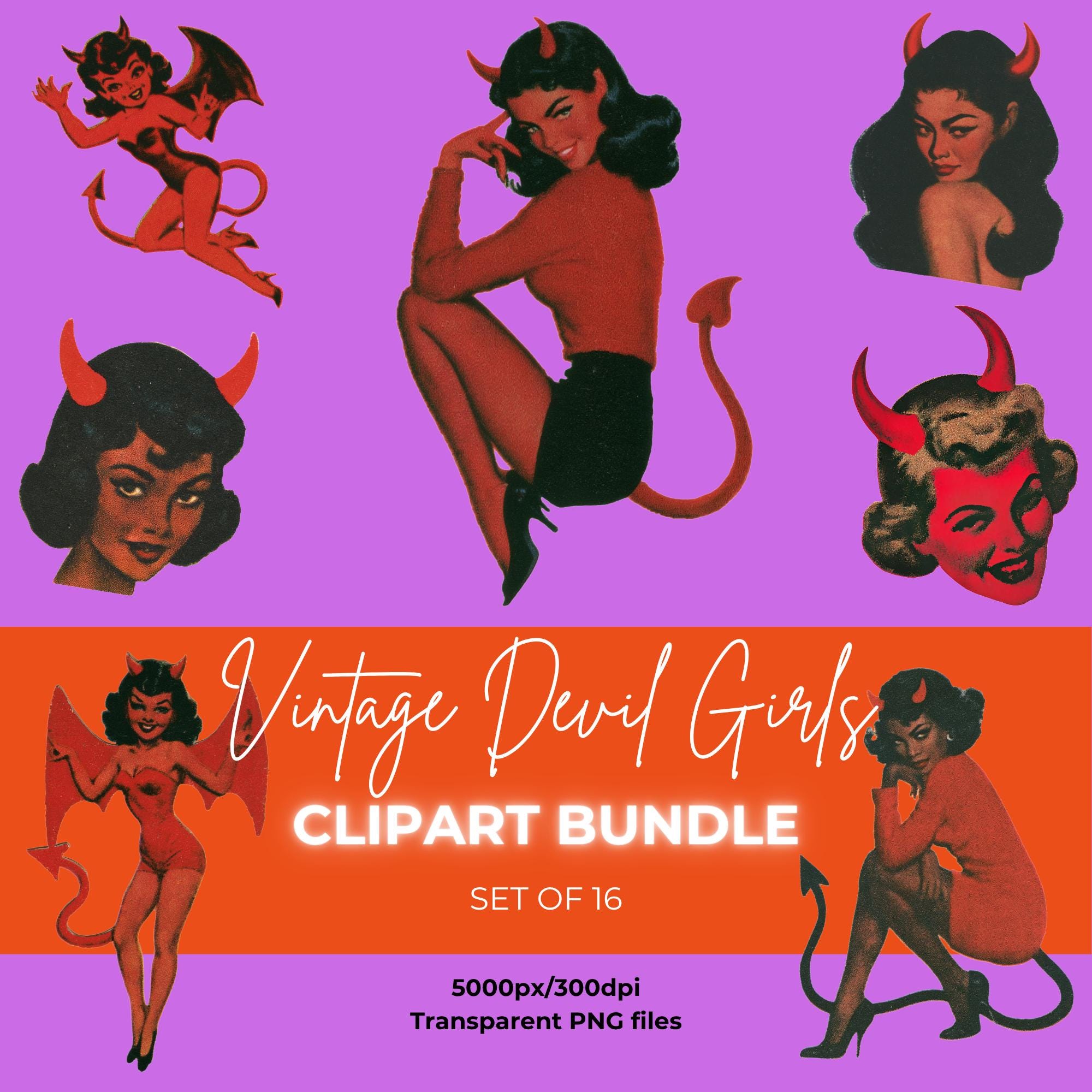 1950s Devil - Etsy