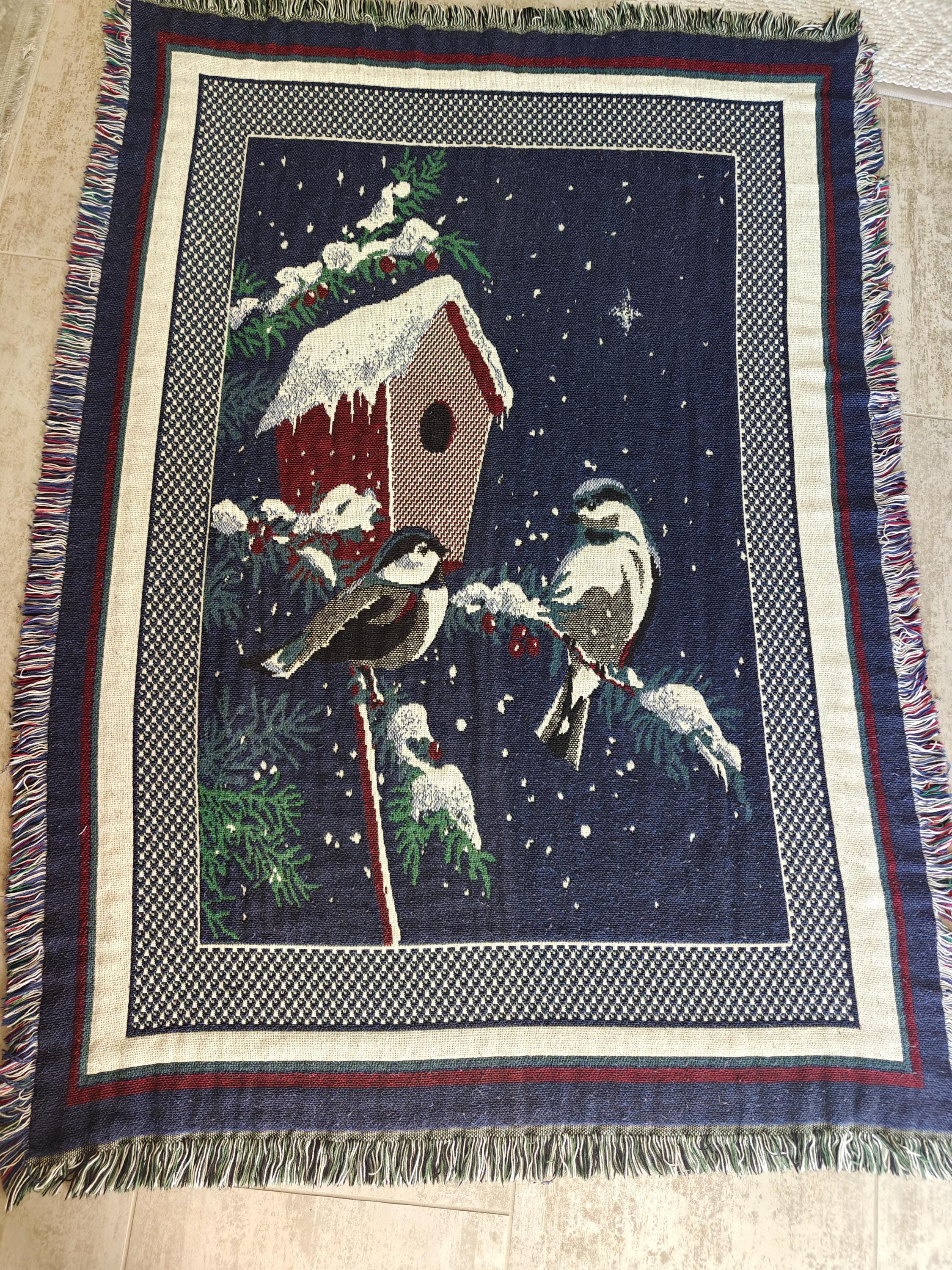 Vintage Goodwin Weavers Blanket - Etsy
