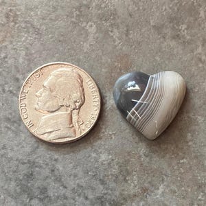 Stunning Botswana agate heat gemstone!