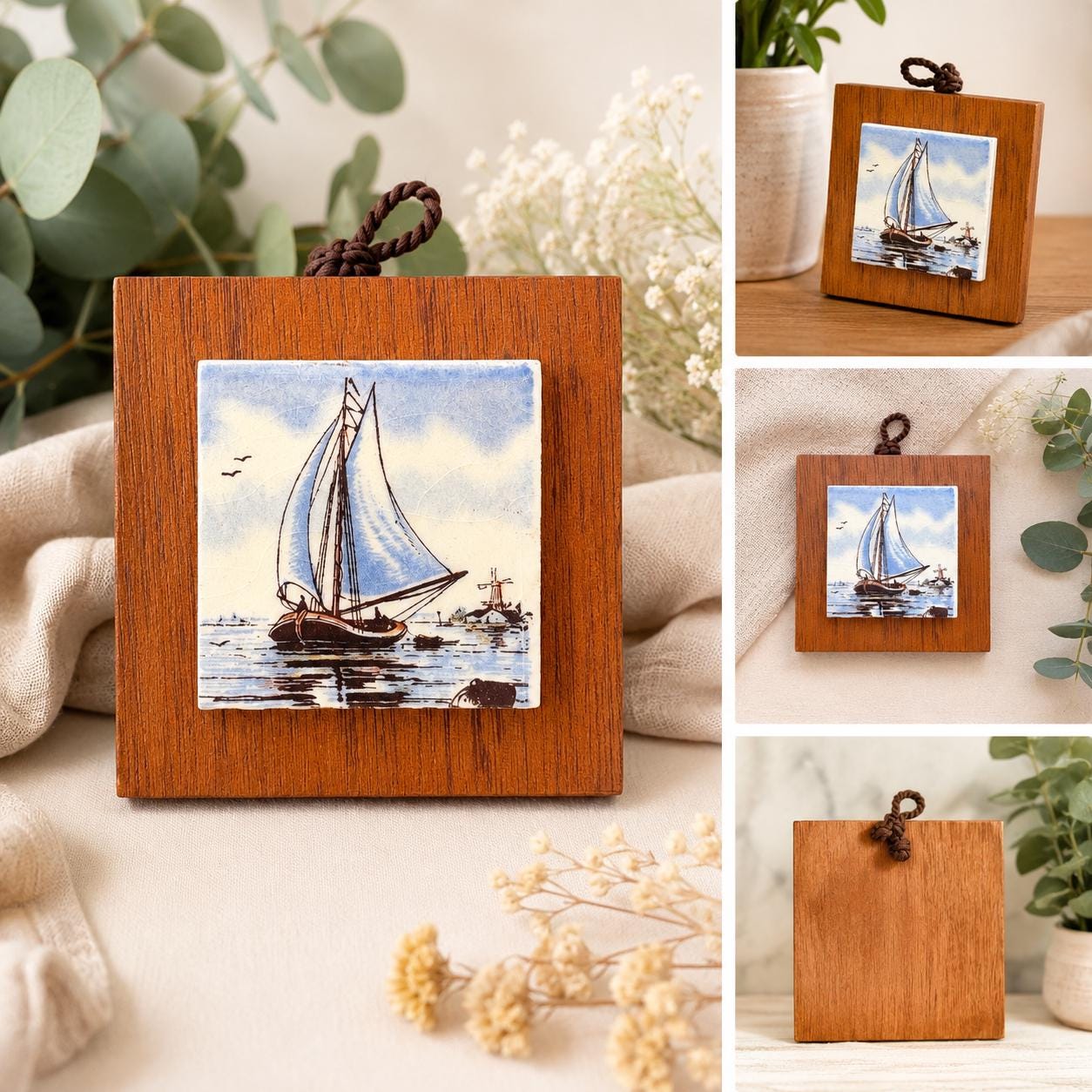 Mini Ceramic Sailboat - Etsy