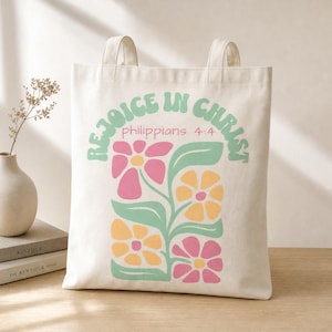 2027 LDS Youth Theme Bag, Rejoice in Christ Canvas Bag, LDS Young Women Leader Bag, Young Women Presidency Gift, FSY Camp Bag, Church Bag