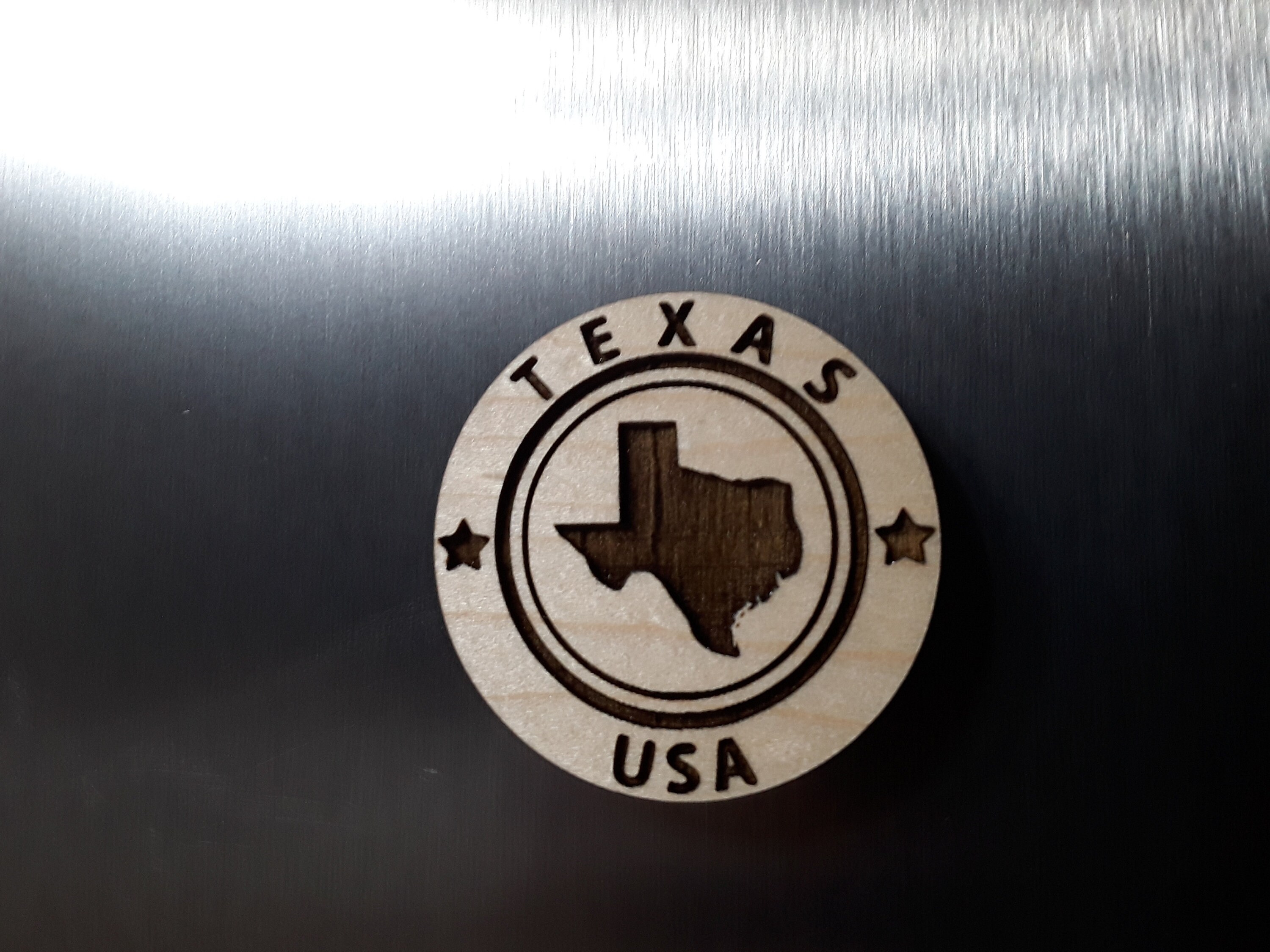 Texas 5 Count Laser Engraved FREE SHIPPING Etsy