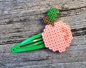 Peach Decora Kawaii Hair Clip