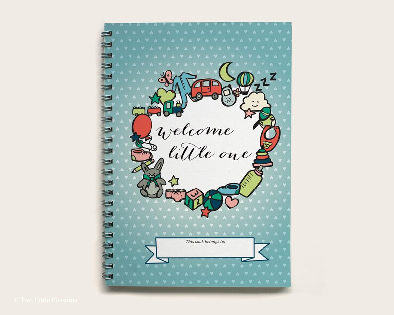 Baby Book Baby Journal Babys First Year Baby Shower Etsy Australia