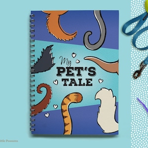 Pet Book, Pet Memory Book, Pet Memorial, Pet Gift, Dog Book, Dog Memorial, Cat Book, Cat Memorial, Dog Memories, Cat Memories, My Pet's Tale