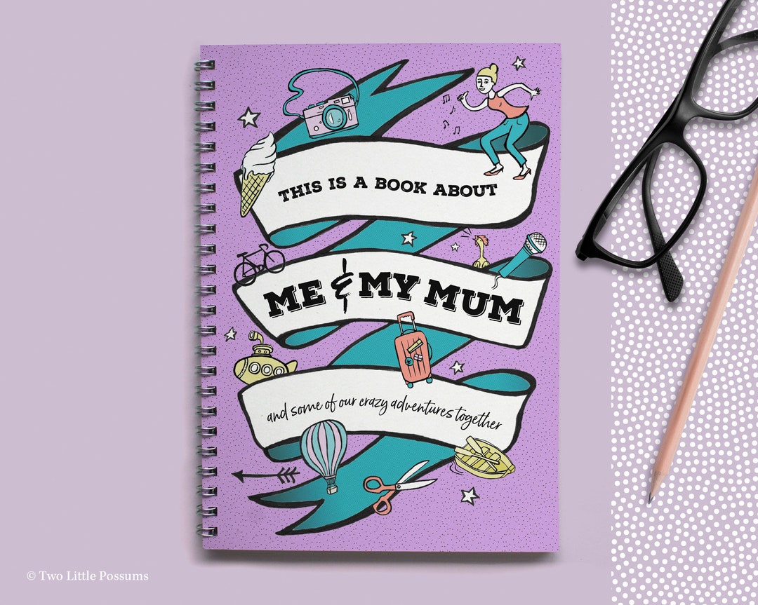 Mother Gift, About Mum Book, Mothers Day Gift, Mum Keepsake, Memory ...