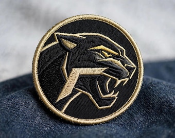 Custom Embroidered Patches 25 Pcs, Personalized Logo Patch with Sew On Backing, Company Uniform Patch, Team Jacket Patch