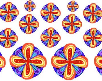 Decals with instructions for Lampwork and Fusing to glass SM061