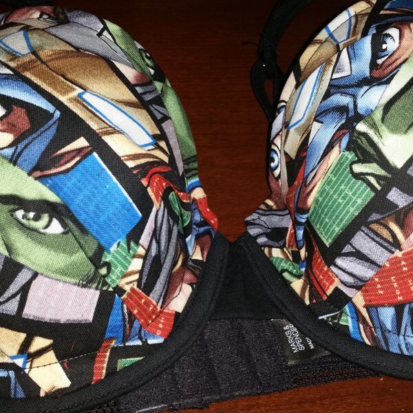 Marvel avengers inspired bra 36d ready to ship