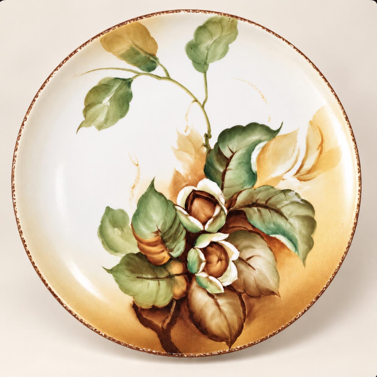Hand Painted Nippon Plates - Etsy