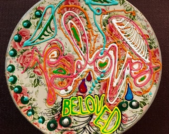 Beloved Beloved ~ hat box/wall hanging